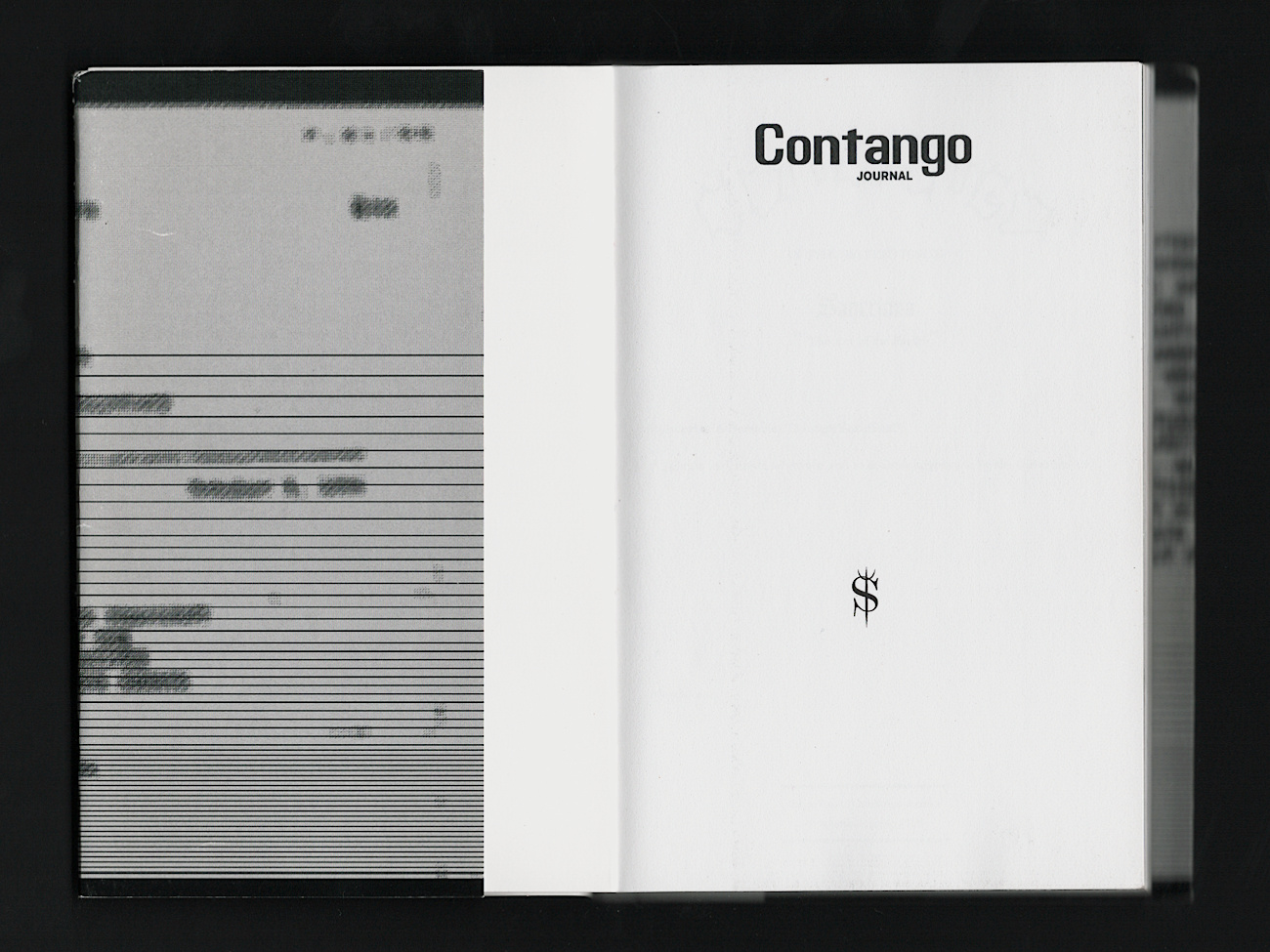 Contango Journal Issue 2 — Sanctions interior