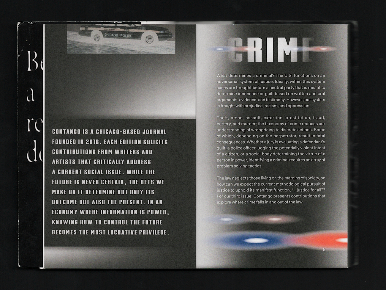 Contango Journal Issue 3 — Crime interior