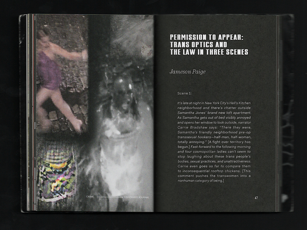 Contango Journal Issue 3 — Crime interior