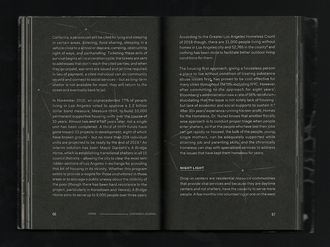Contango Journal Issue 3 — Crime interior
