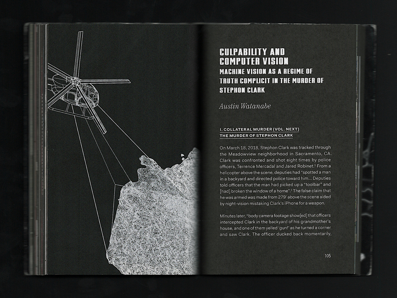 Contango Journal Issue 3 — Crime interior